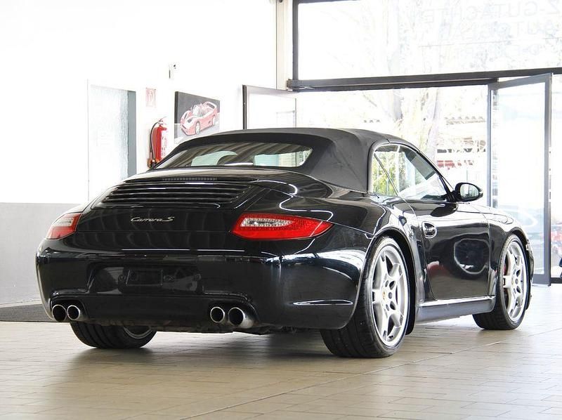 Gebraucht Porsche 997 381 PS (280 kW) 2006 Tiefschwarz Cabrio