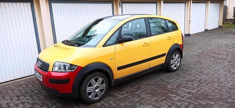 Gelb Gebraucht 2005 Audi A2 Kleinwagen | 3.250 € (Fairer Preis) - Bild 1/4