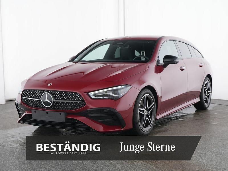 Rot Gebraucht 2024 Mercedes CLA200 Shooting Brake AMG Kombi | 34.990 € - Bild 1/4
