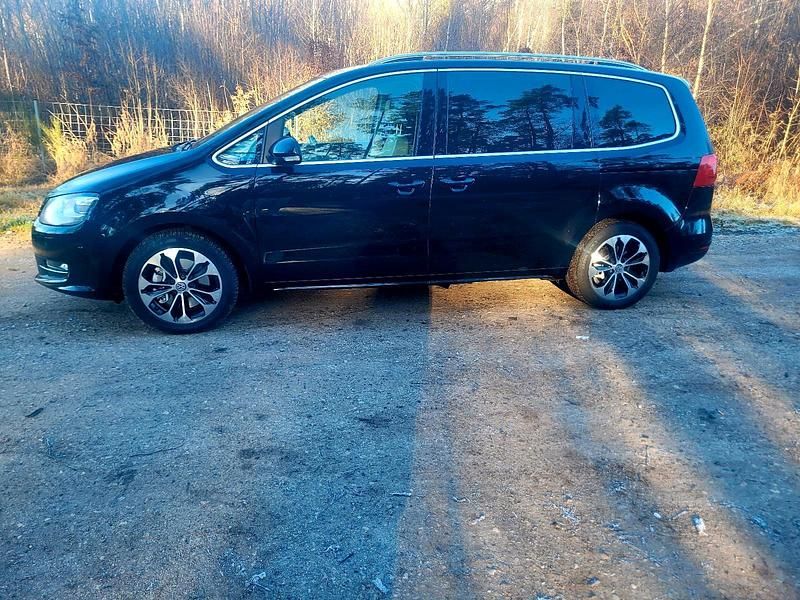 Brugt VW Sharan Highline 170 HK (125 kW) 2012 Sort MPV