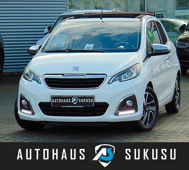 Weiß Gebraucht 2015 Peugeot 108 Allure Kleinwagen | 5.990 € (Fairer Preis) - Bild 1/4