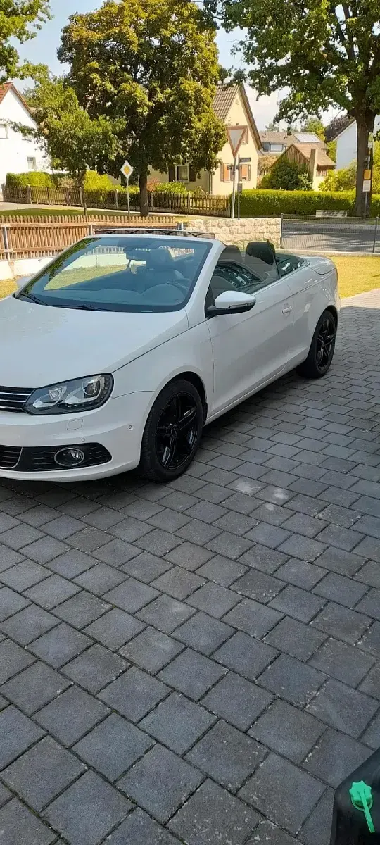 Gebraucht VW Eos 160 PS (117 kW) 2011 Weiß Cabrio