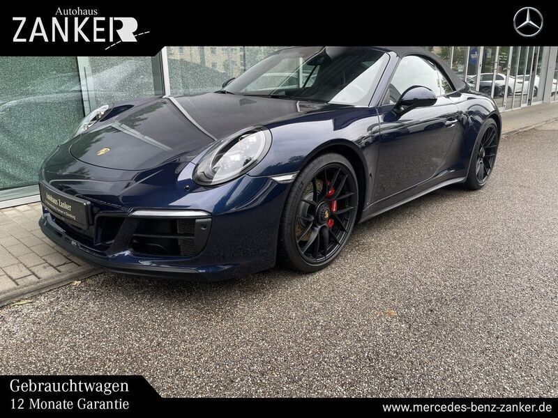 Nachtblau Gebraucht 2019 Porsche 911 Carrera GTS Cabrio | 116.900 € (Superpreis) - Bild 1/4