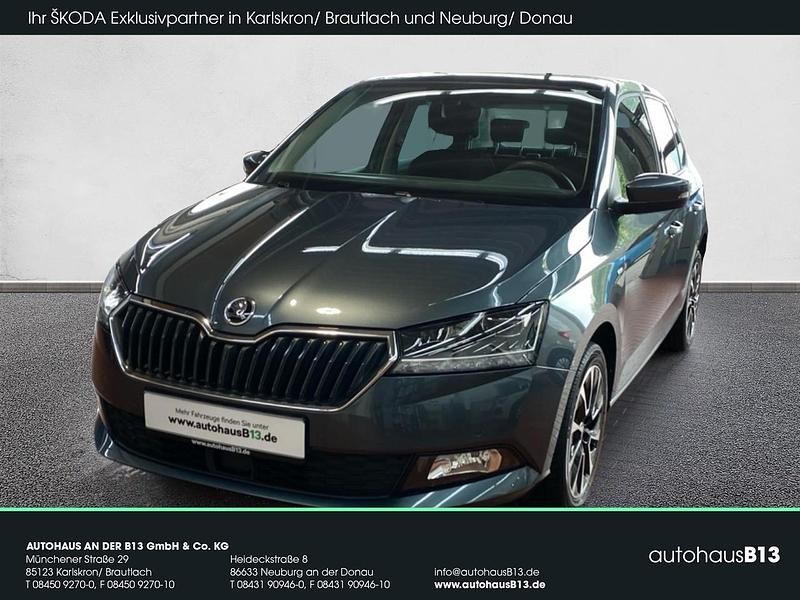 Quarzgrau metallic Gebraucht 2020 Skoda Fabia Drive Kleinwagen | 16.890 € (Etwas zu teuer) - Bild 1/4