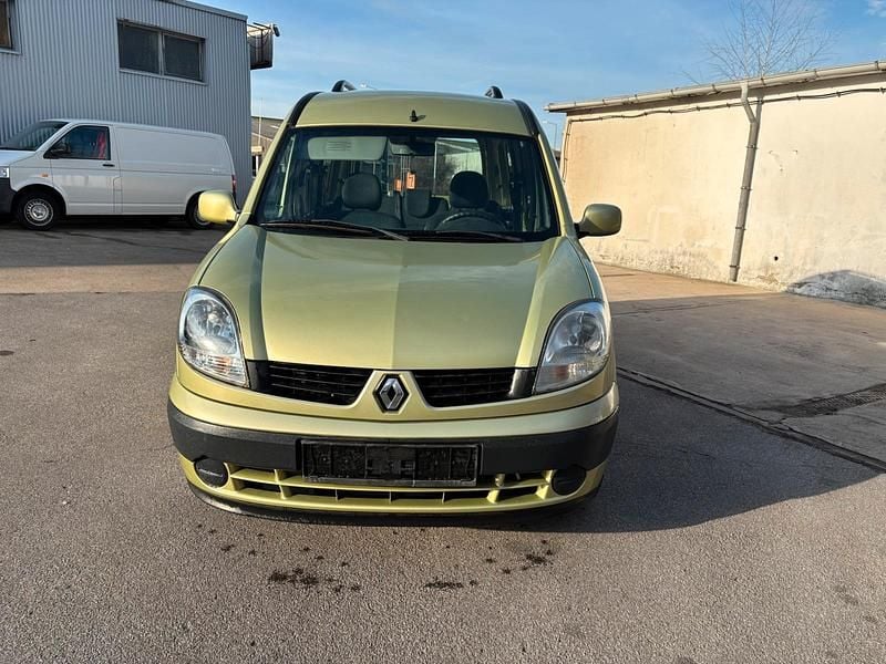 Gebraucht Renault Kangoo 75 PS (55 kW) 2007 Grün Van / Kleinbus