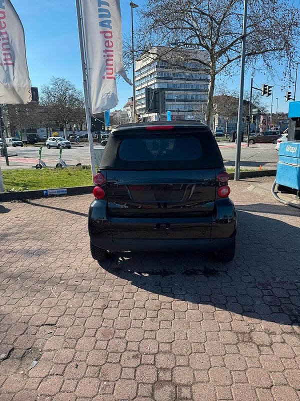 Gebraucht Smart ForTwo Cabrio 71 PS (52 kW) 2007 Schwarz Cabrio