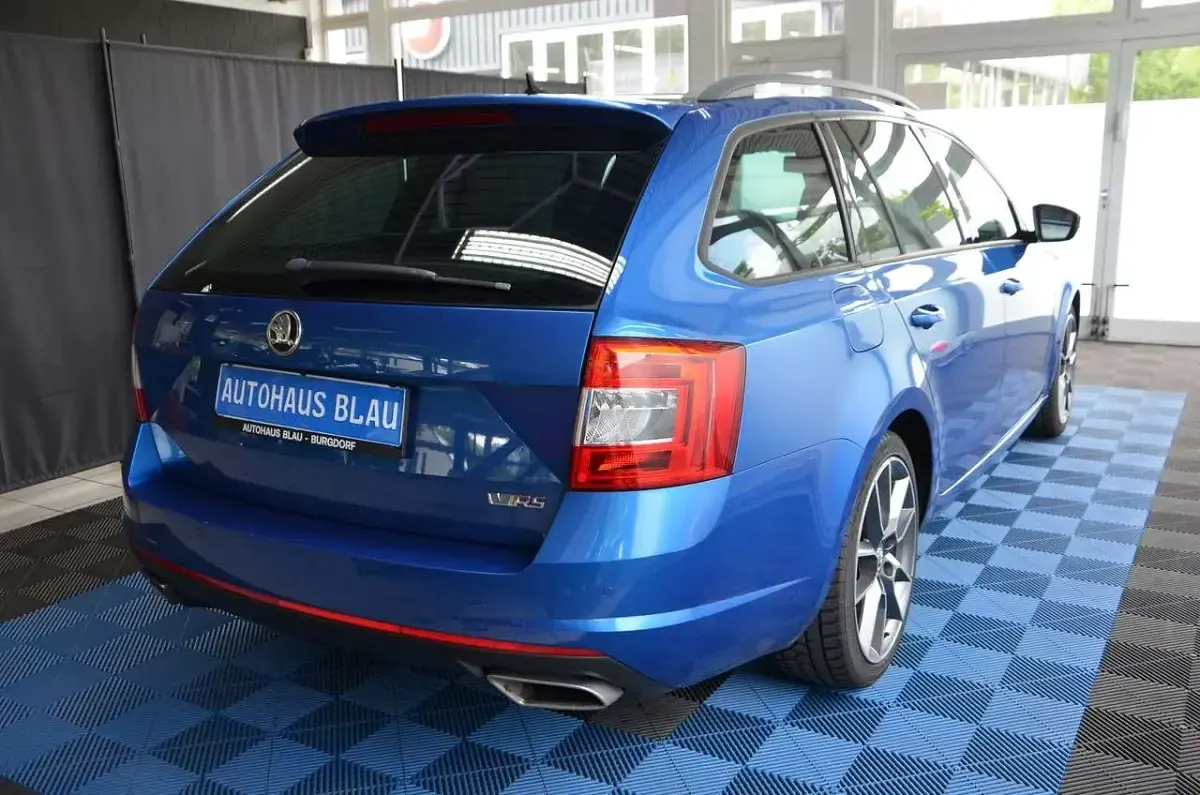 Usata Skoda Octavia RS 184 CV (135 kW) 2016 Blu Station wagon