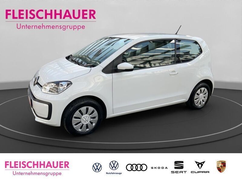 Weiss Gebraucht 2022 VW up! Kleinwagen | 8.490 € (Superpreis) - Bild 1/4