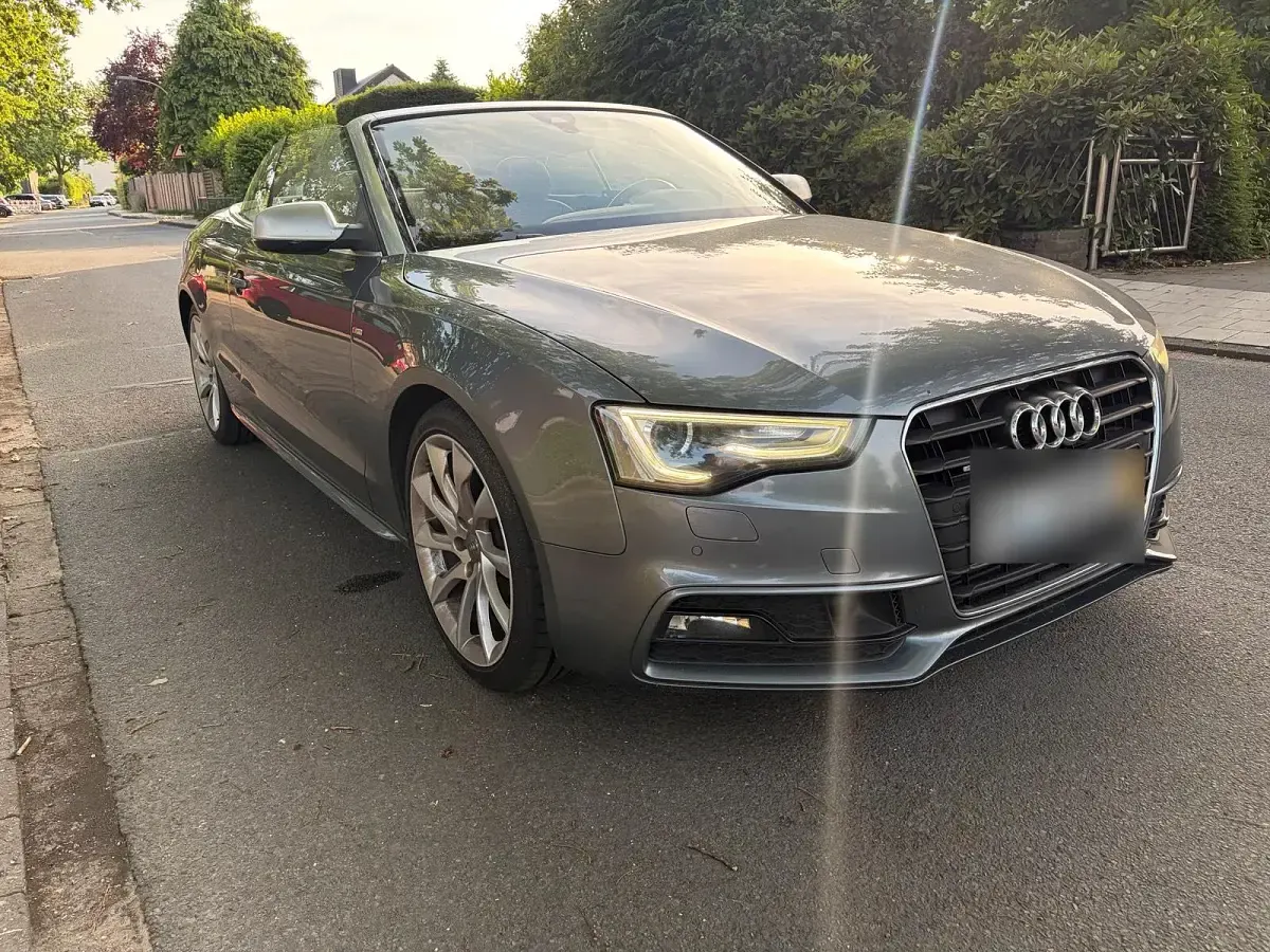 Gebraucht Audi A5 Cabriolet S-Line 245 PS (180 kW) 2013 Grau Cabrio
