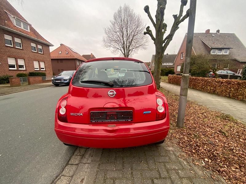Gebraucht Nissan Micra 65 PS (47 kW) 2010 Rot Kleinwagen