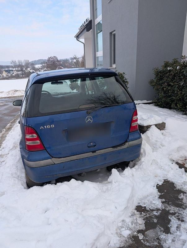 Gebraucht Mercedes A160 102 PS (75 kW) 2001 Blau Kleinwagen