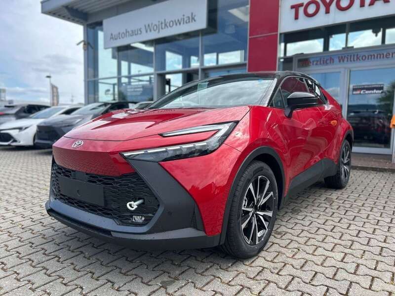 Karminarot/schwarz Neu 2025 Toyota C-HR SUV | 35.390 € (Guter Preis) - Bild 1/4