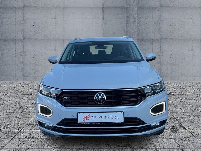 Gebraucht VW T-Roc R-line 150 PS (110 kW) 2022 White silver metallic SUV