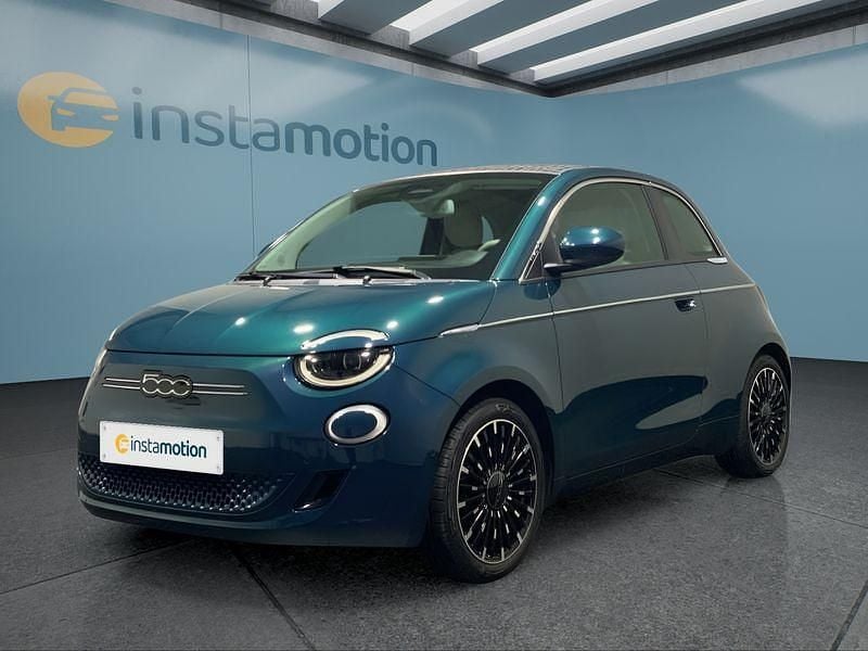 Grün Gebraucht 2023 Fiat 500e La Prima Cabrio | 23.799 € (Fairer Preis) - Bild 1/4