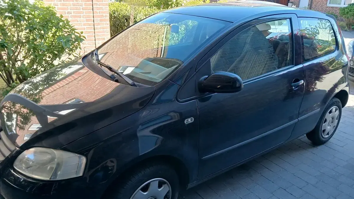Usata VW Fox 55 CV (40 kW) 2005 Nero Utilitaria