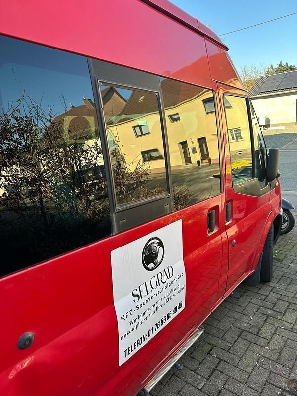 Usata Ford Transit 85 CV (62 kW) 2006 Rosso Monovolume