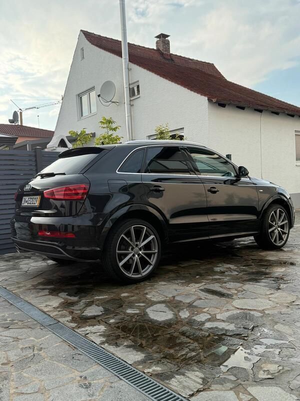 Schwarz Gebraucht 2014 Audi Q3 S-Line SUV | 16.200 € (Teuer) - Bild 1/4