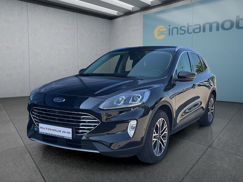 Schwarz Gebraucht 2021 Ford Kuga SUV | 29.999 € (Teuer) - Bild 1/4