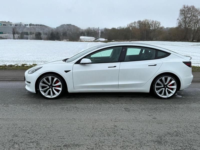 Gebraucht Tesla Model 3 Performance 155 kW (211 PS) 2021 Weiß Limousine