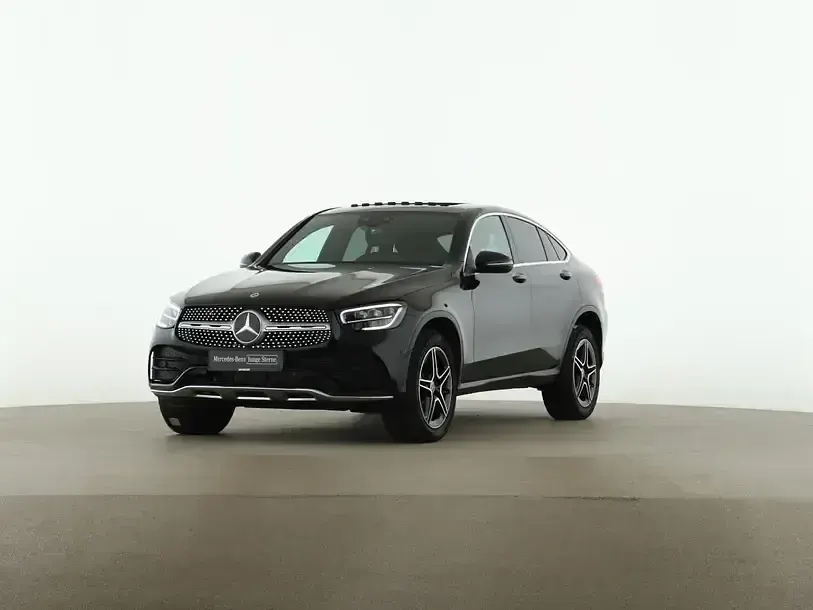 Gebraucht Mercedes GLC300de AMG 306 PS (225 kW) 2023 Schwarz Coupé