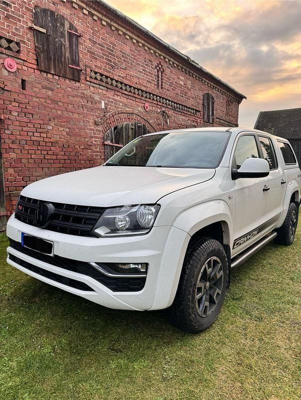 Weiß Gebraucht 2017 VW Amarok Canyon Abholung | 26.000 € (Fairer Preis) - Bild 1/4