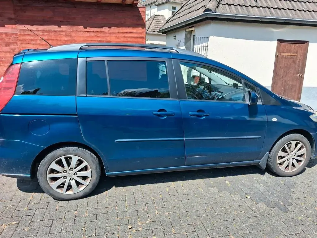 Gebraucht Mazda 5 Exclusive 146 PS (107 kW) 2007 Blau Van / Kleinbus