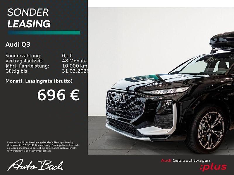 Gebraucht Audi Q3 S-Line 272 PS (200 kW) 2025 Mythosschwarz metallic SUV