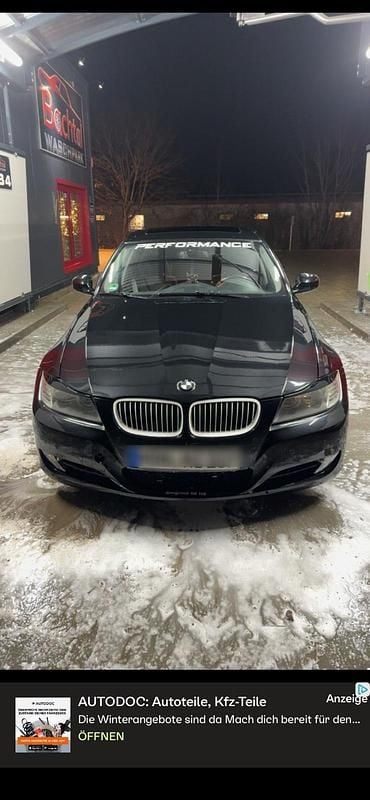 Schwarz Gebraucht 2008 BMW 318 Limousine | 2.000 € (Superpreis) - Bild 1/4