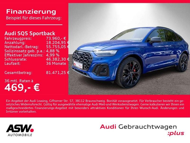 Ultrablau metallic Gebraucht 2025 Audi SQ5 SUV | 73.960 € (Guter Preis) - Bild 1/4