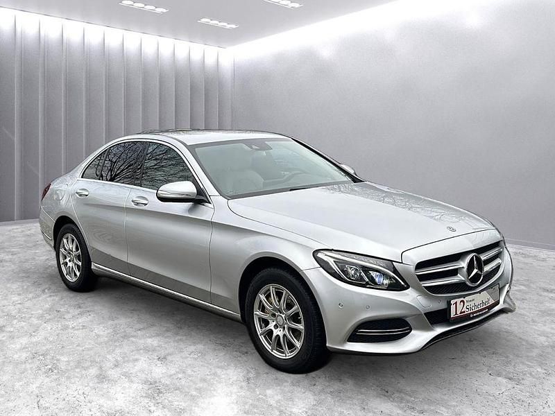 Silber Gebraucht 2014 Mercedes C220 Limousine | 16.999 € (Fairer Preis) - Bild 1/4