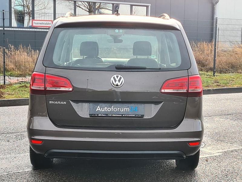 Gebraucht VW Sharan Comfortline 150 PS (110 kW) 2021 Schwarz Van / Kleinbus