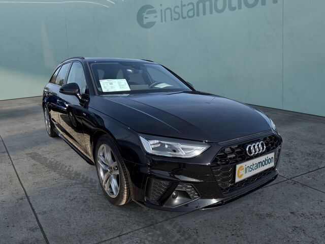 Schwarz Gebraucht 2024 Audi A4 S-Line Kombi | 43.690 € (Teuer) - Bild 1/2