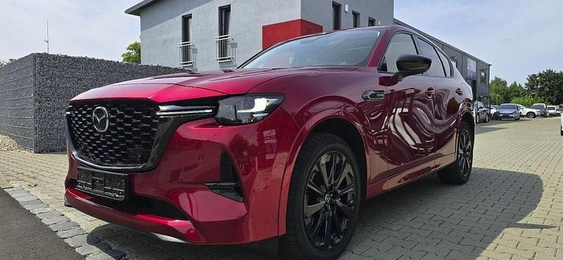 Rot Gebraucht 2023 Mazda CX-60 Homura-Line SUV | 40.990 € (Superpreis) - Bild 1/4