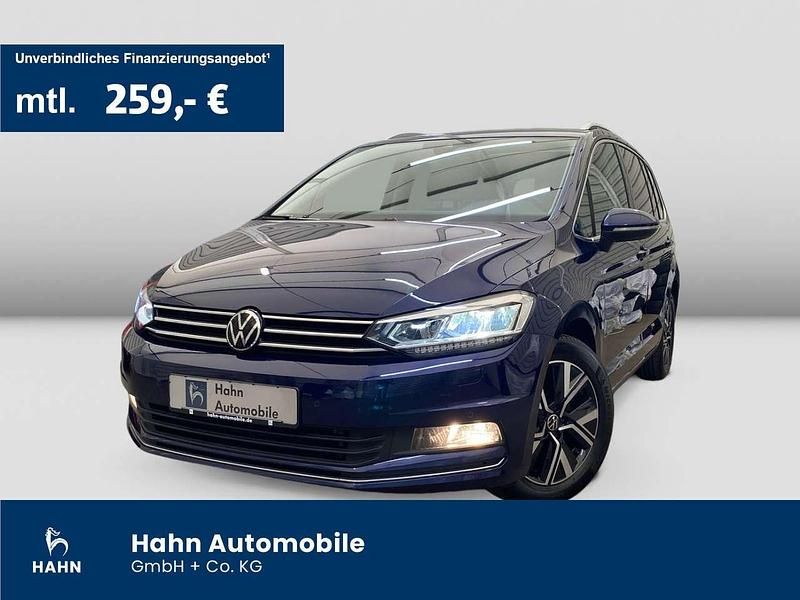 Blau Gebraucht 2021 VW Touran Highline Van / Kleinbus | 28.795 € (Fairer Preis) - Bild 1/3