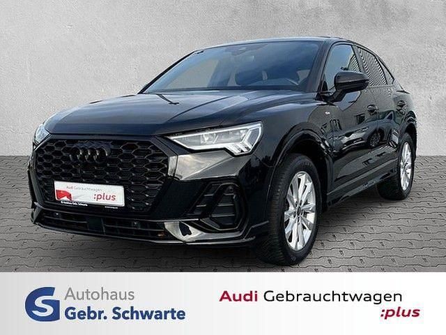 Mythosschwarz metallic Gebraucht 2024 Audi Q3 Sportback S-Line SUV | 36.790 € (Guter Preis) - Bild 1/4
