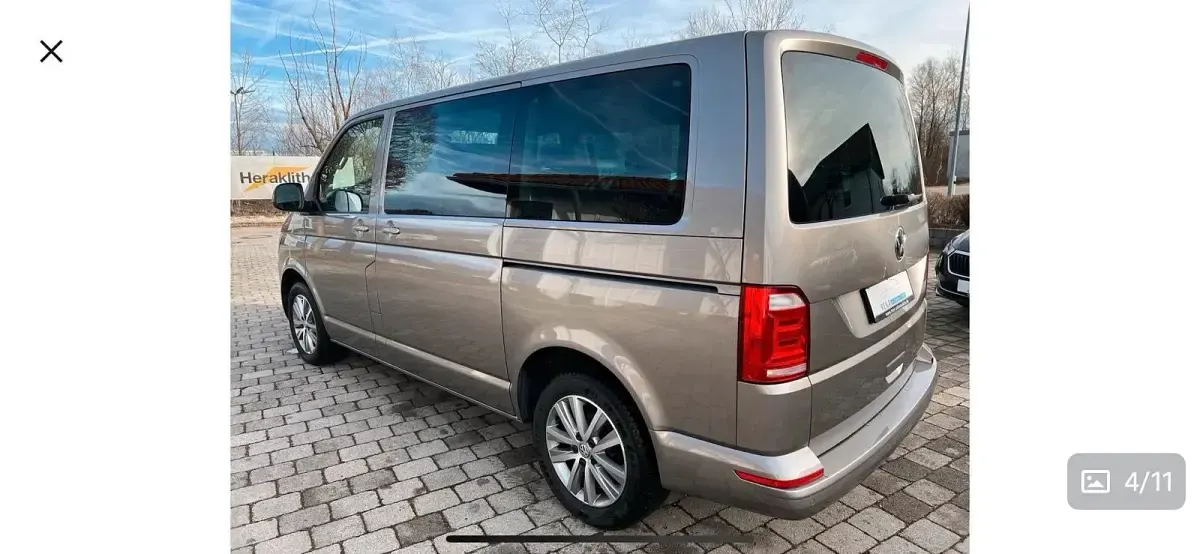 Gebraucht VW T6 Comfortline 150 PS (110 kW) 2019 Beige Van