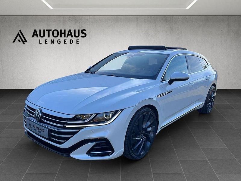 Weiß Gebraucht 2021 VW Arteon R-line Limousine | 28.999 € (Guter Preis) - Bild 1/4