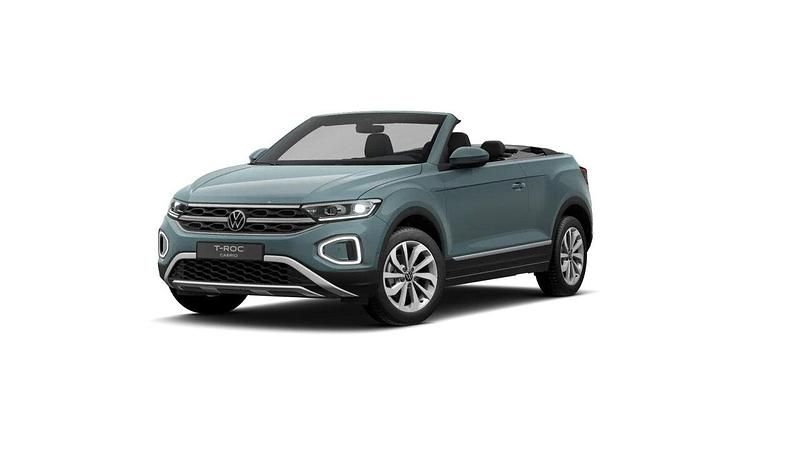 Gebraucht VW T-Roc 116 PS (85 kW) 2024 Petroleum blue metallic / schwarz (metallic) SUV
