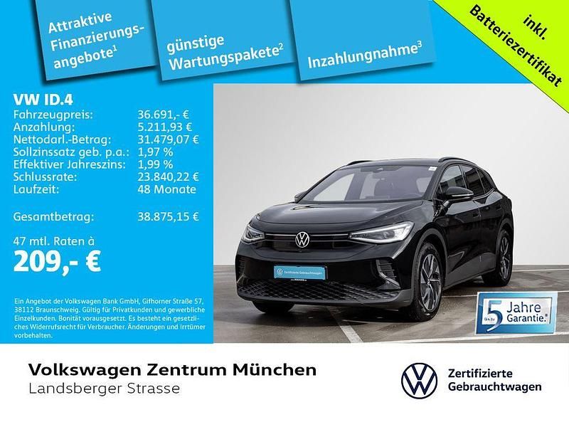 Gebraucht VW ID.4 Pro 210 kW (286 PS) 2025 Schwarz SUV