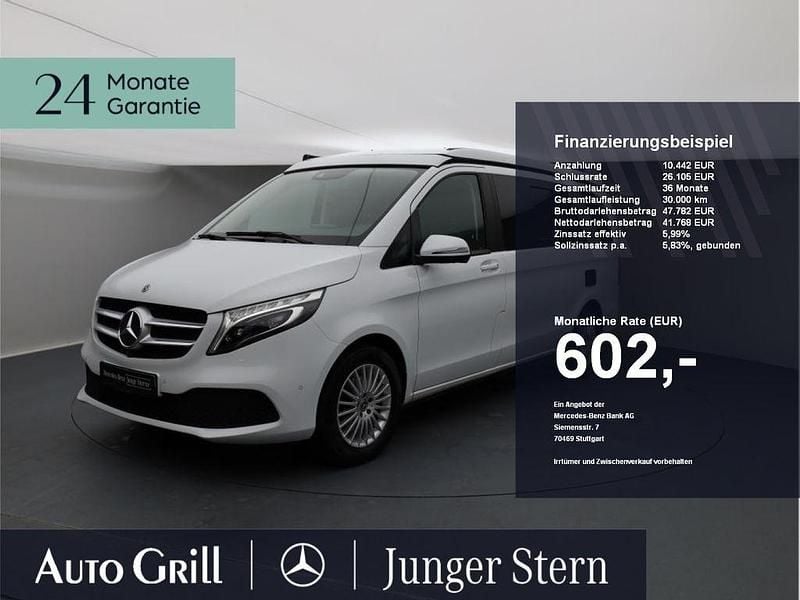 Bergkristallweiss metallic Gebraucht 2020 Mercedes V250 Marco Polo Van / Kleinbus | 51.850 € (Fairer Preis) - Bild 1/4