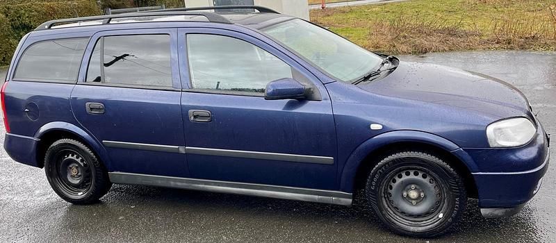 Gebraucht Opel Astra 1998 Blau Kombi