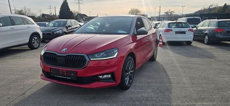 Gebraucht Skoda Fabia Selection 116 PS (85 kW) 2024 Rot Kleinwagen