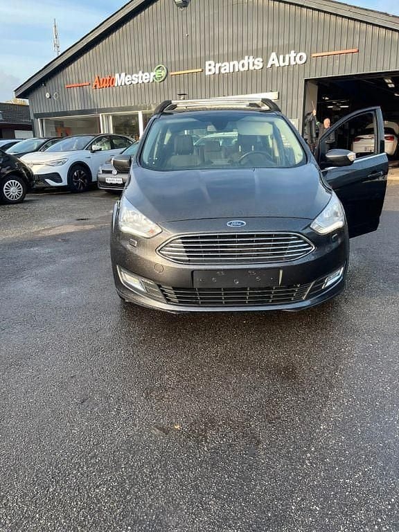 Grau Gebraucht 2015 Ford C-MAX Titanium Van / Kleinbus | 5.500 € (Superpreis) - Bild 1/4