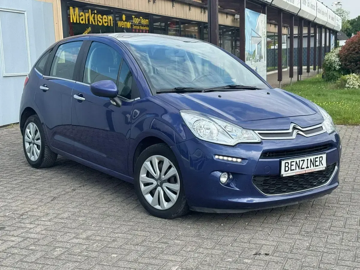 Gebraucht Citroën C3 Exclusive 82 PS (60 kW) 2015 Blau Kleinwagen