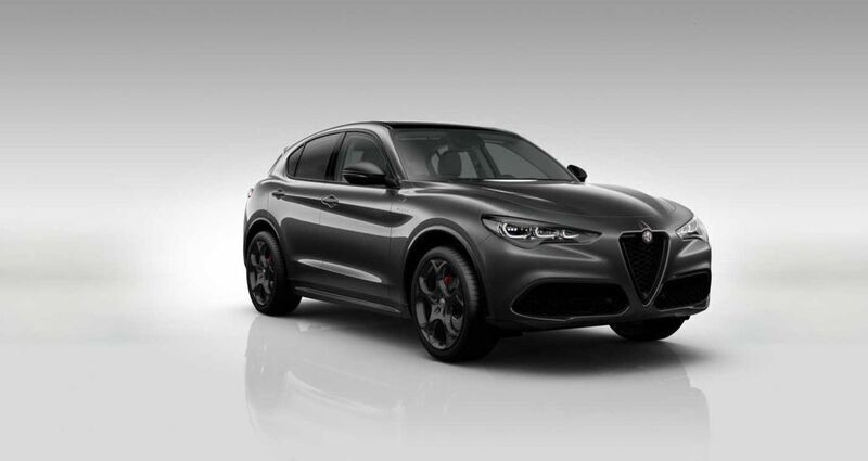 Grigio vesuvio Neu 2025 Alfa Romeo Stelvio Veloce SUV | 59.850 € (Teuer) - Bild 1/4