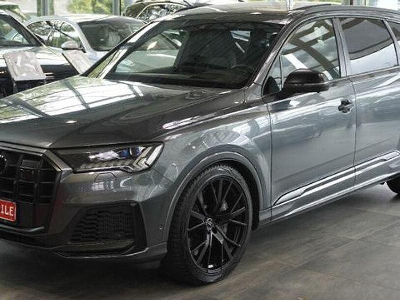 Grau Gebraucht 2022 Audi SQ7 Sport SUV | 73.991 € (Fairer Preis) - Bild 1/4