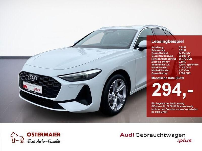 Gebraucht Audi A5 Sport 204 PS (150 kW) 2025 Gletscherweiß metallic Kombi