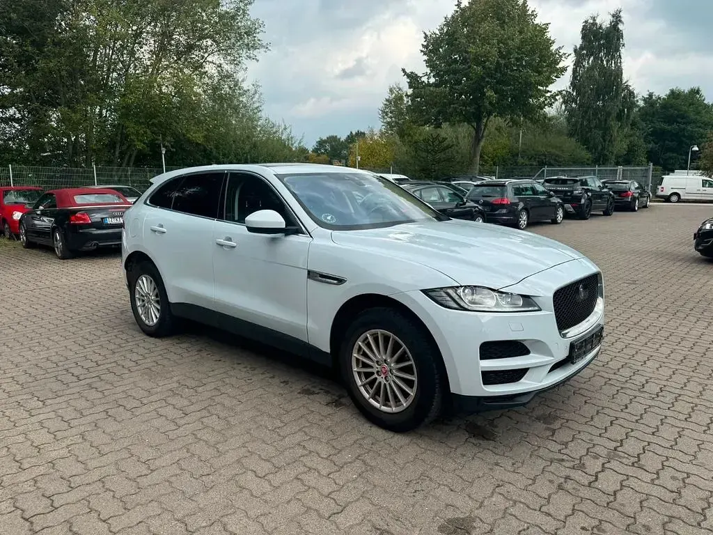 Gebraucht Jaguar F-Pace 179 PS (131 kW) 2018 Weiß SUV