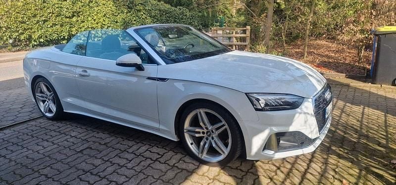Gebraucht Audi A5 Cabriolet Advanced Plus 190 PS (139 kW) 2020 Weiß Cabrio