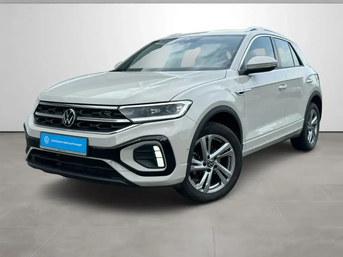 Gebraucht VW T-Roc R-line 110 PS (80 kW) 2022 Silber SUV